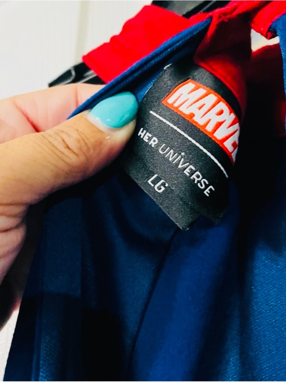 Her Uniform Marvel Red, Blue & White Union Jack Dress - Picture 2 of 11